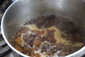 Marmalade boiling