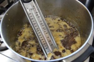 marmalade with candy thermometer